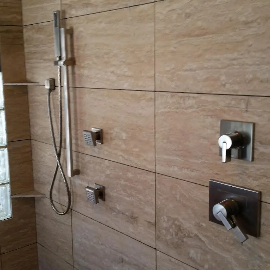 Shower fixture installation for Water Heater Replacement in Conshohocken